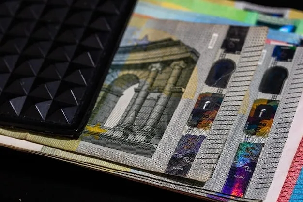 A stack of historical exhibition catalogs and provenance documents, with a digital tablet displaying an archive of graffiti art images in the foreground.