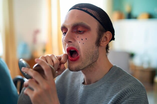 A close up of a rapper's mouth with a mic, conveying intense emotion during a verbal battle.