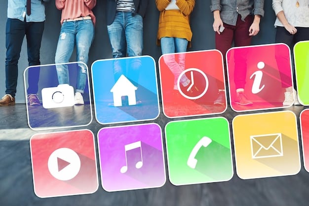 A visually engaging graphic showcasing various social media platforms (Instagram, Facebook, TikTok, Twitter) with icons of musical notes and volume controls overlayed. The image should convey a sense of dynamism and connectivity.