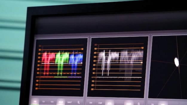 A close-up shot of a digital audio workstation (DAW) interface, showing organized tracks, color-coded samples, and clearly labeled sections. The focus is on the visual clarity and structure within the software.
