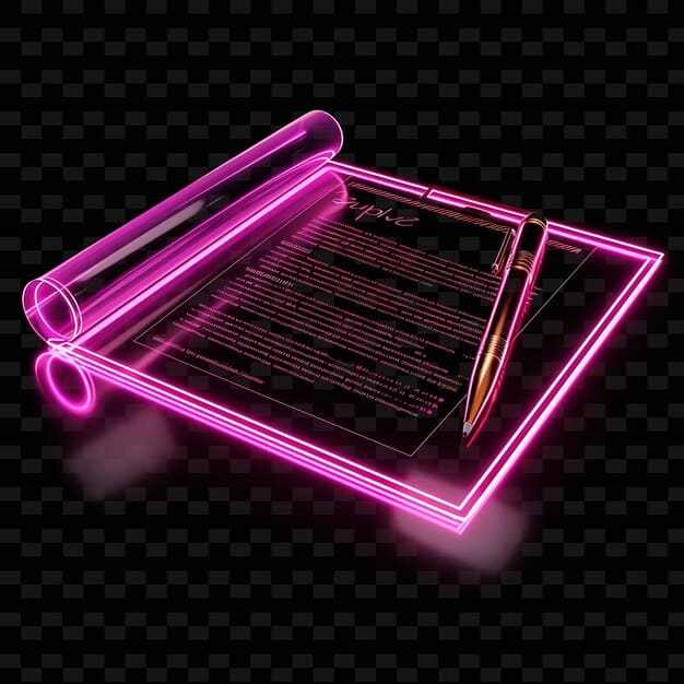 A split-screen image showing a traditional legal document on one side and a futuristic holographic display of a digital contract on the other, symbolizing the intersection of traditional copyright law and modern digital rights management in the music industry.