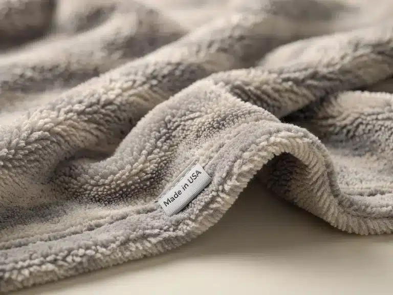 Premium 400+ GSM fleece fabric, Made in USA, for streetwear brands